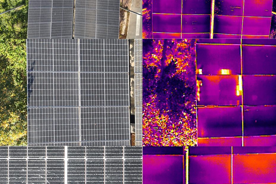 Thermographie par drone dijon